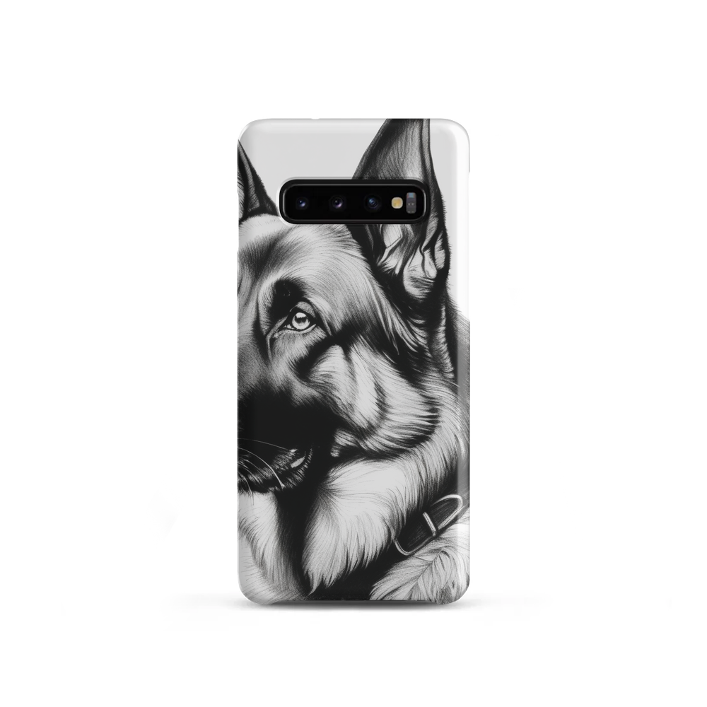 PugMug Custom German Shepherd Dog Samsung Case