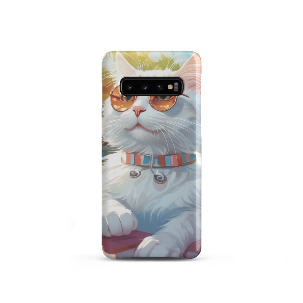 PugMug Custom White Companion Cat Samsung Case