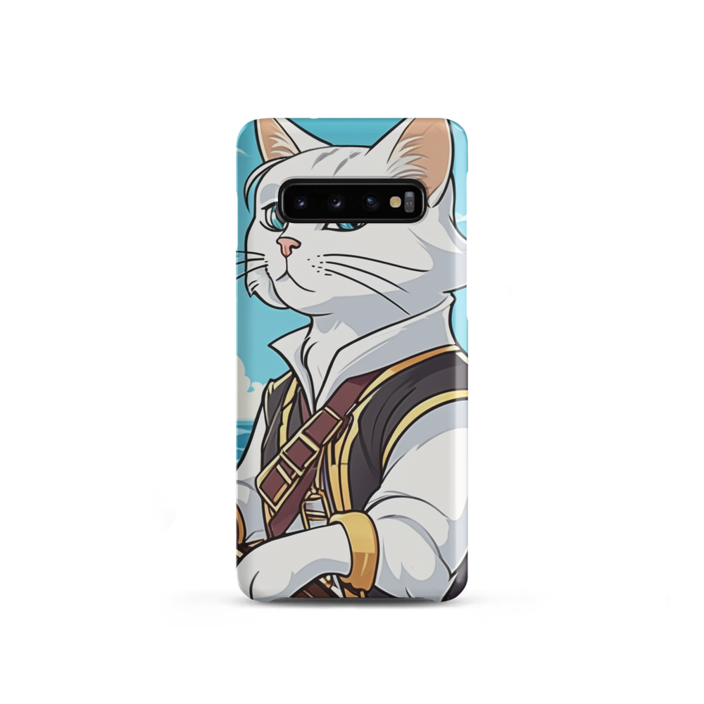 PugMug Custom White Companion Cat Samsung Case