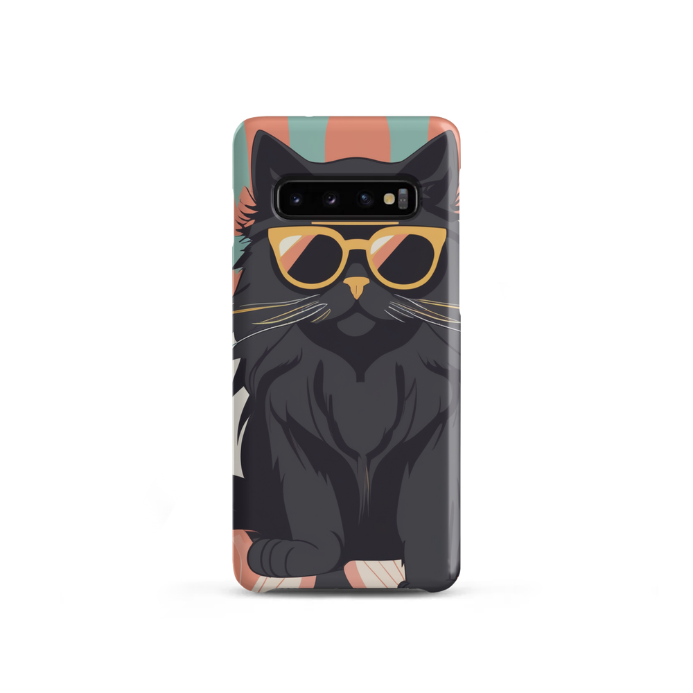 PugMug Custom Black Persian Cat Samsung Case