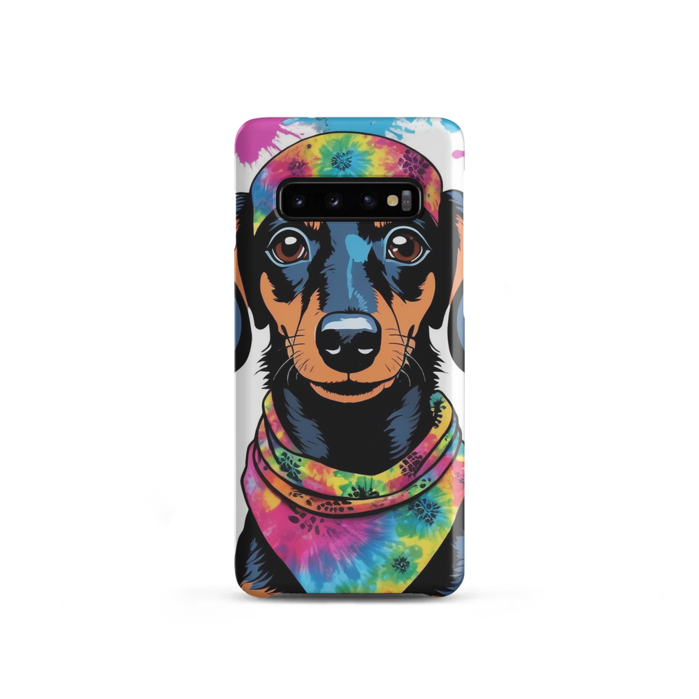 PugMug Custom Black Dachshund Samsung Case
