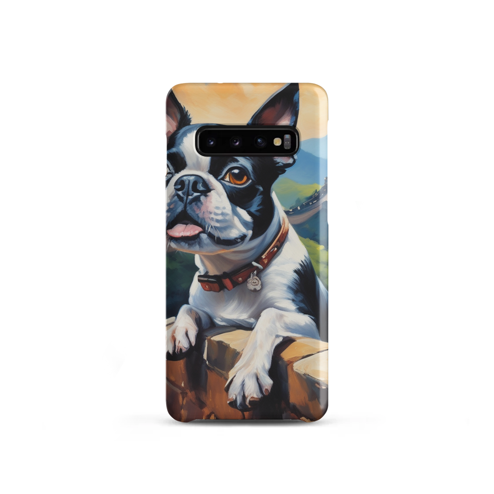 PugMug Custom Boston Terrier Samsung Case