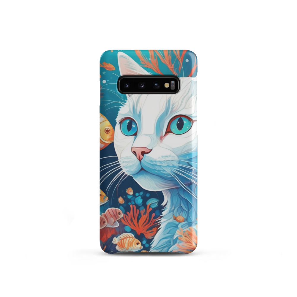 PugMug Custom White Companion Cat Samsung Case