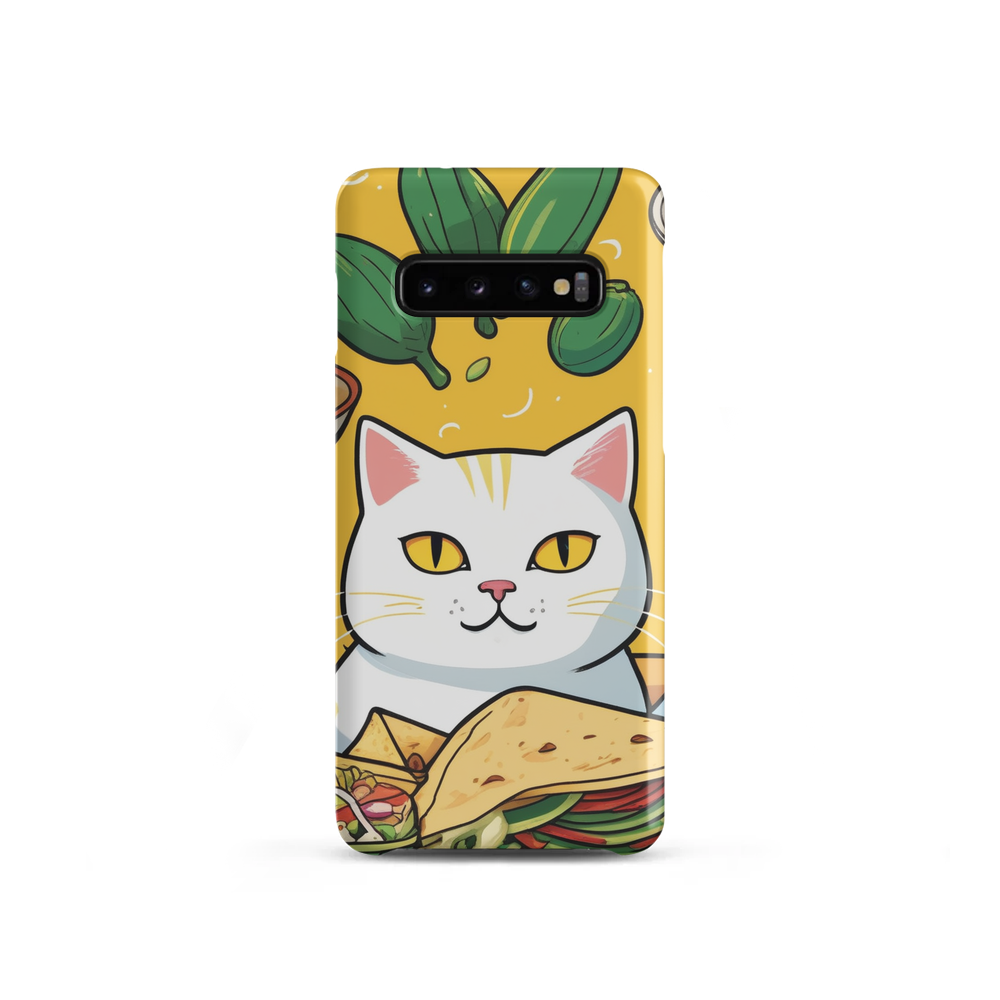 PugMug Custom White Companion Cat Samsung Case