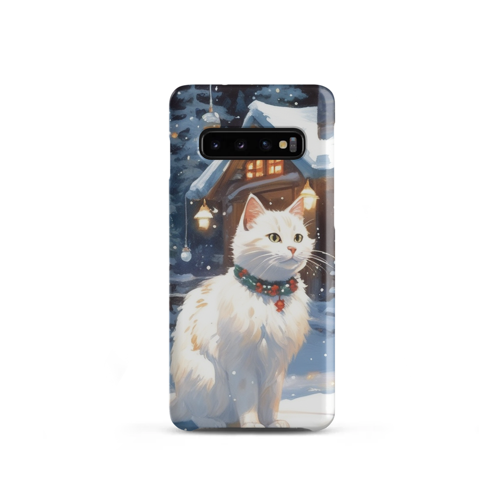 PugMug Custom White Companion Cat Samsung Case