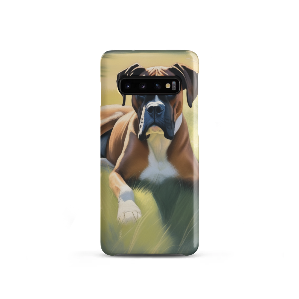 PugMug Custom Boxer Dog Samsung Case
