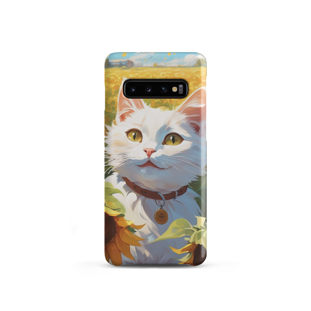 PugMug Custom White Companion Cat Samsung Case