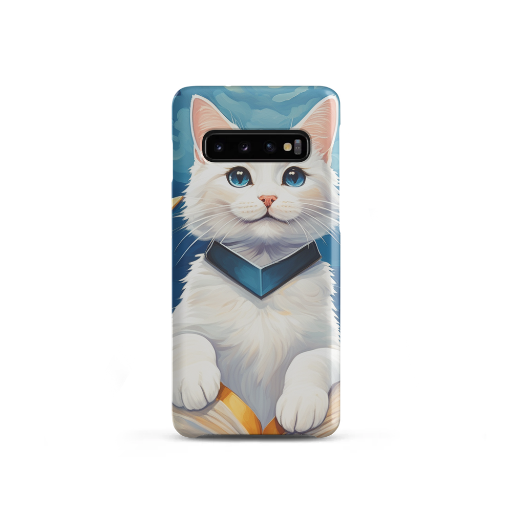 PugMug Custom White Companion Cat Samsung Case