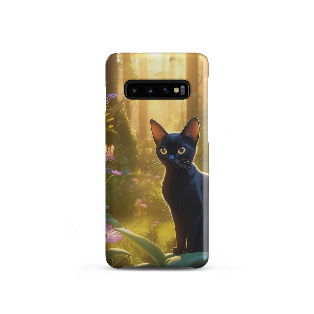PugMug Custom Black Abyssinian Cat Samsung Case