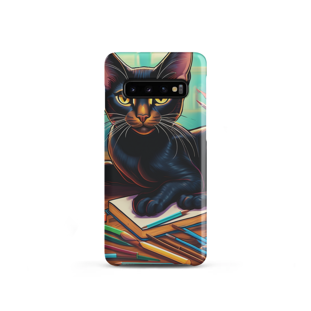 PugMug Custom Black Abyssinian Cat Samsung Case