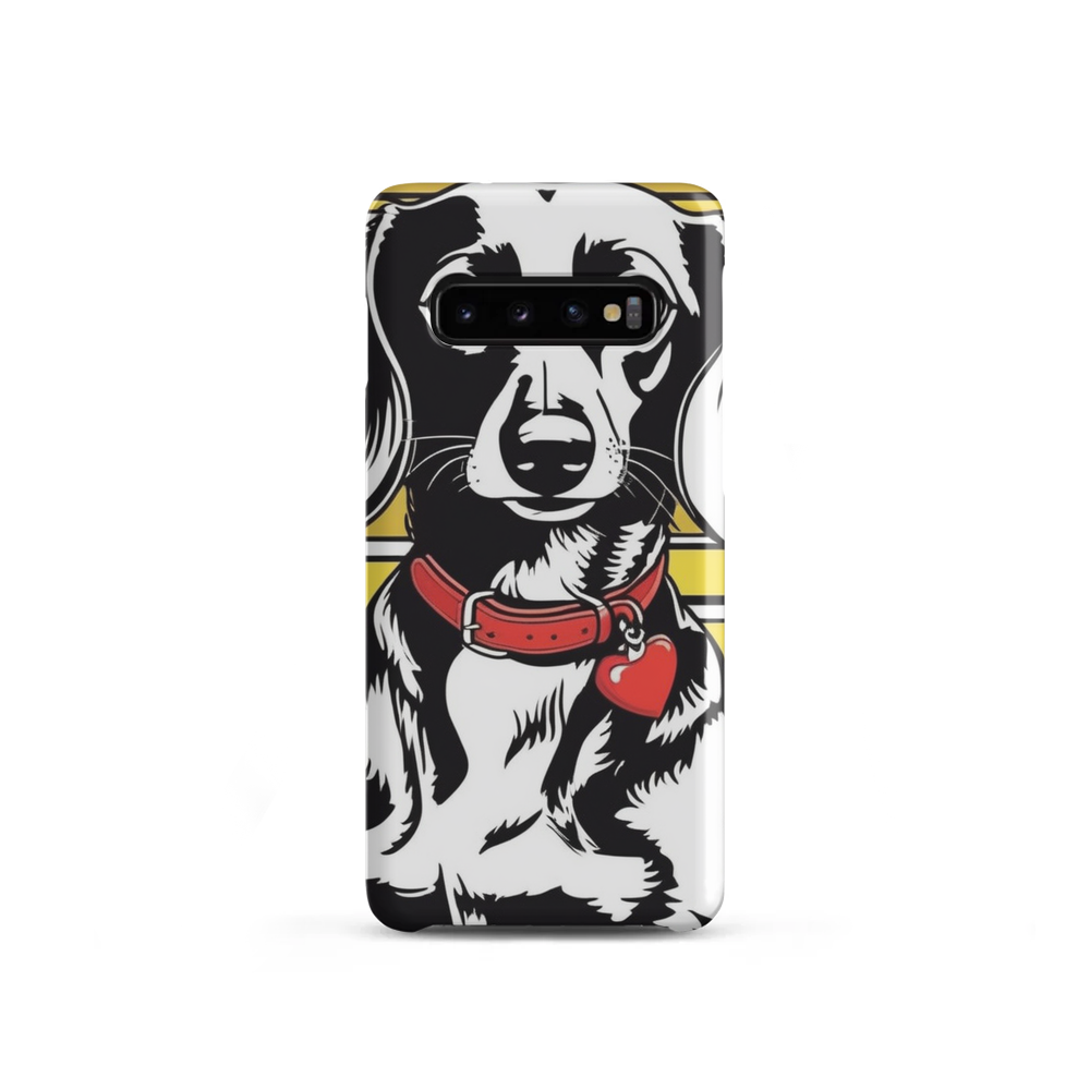 PugMug Custom Black Dachshund Samsung Case