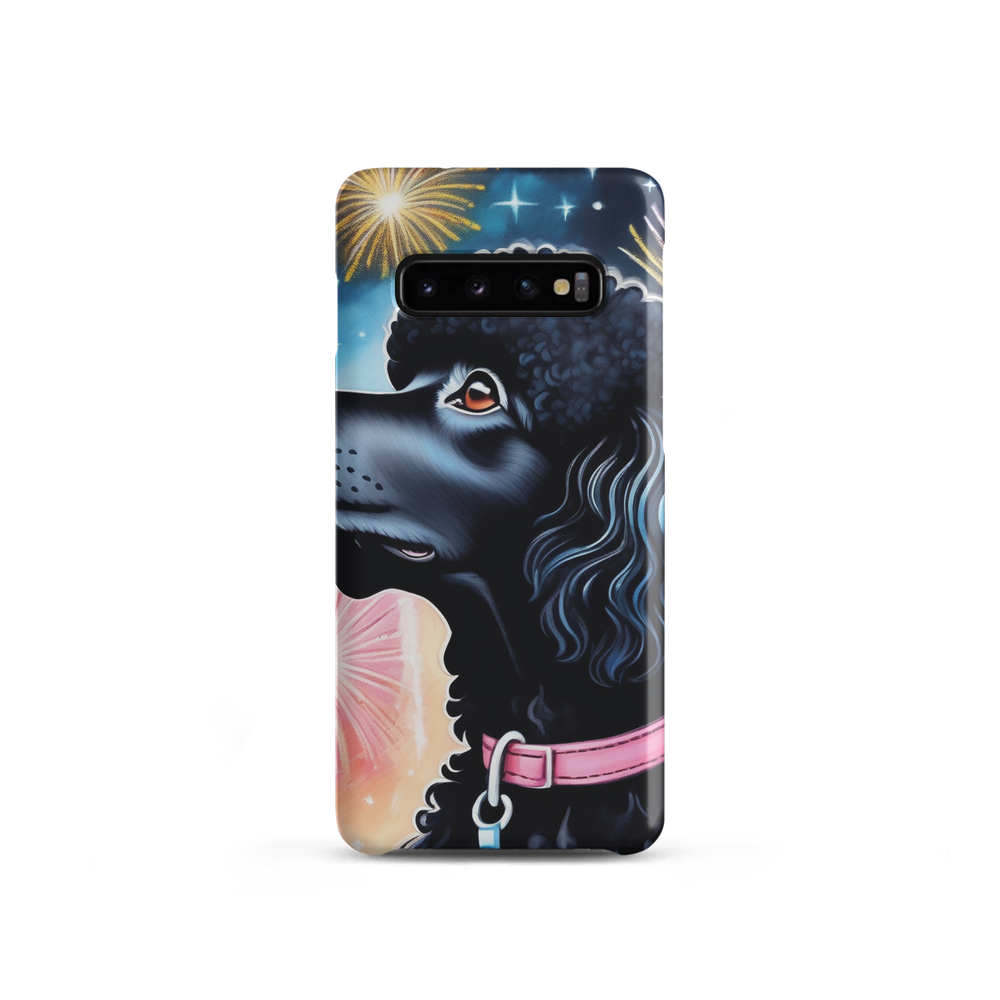 PugMug Custom Black Poodle Samsung Case