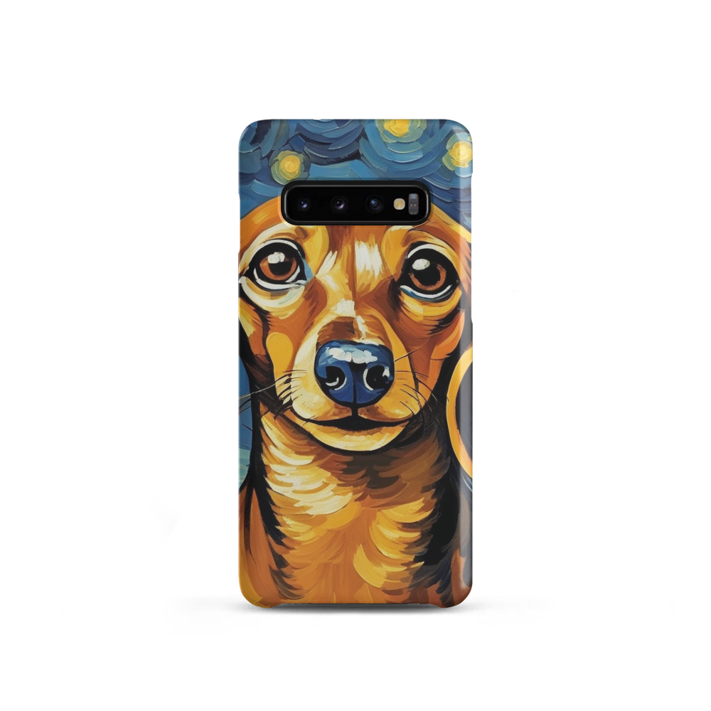PugMug Custom Tan Dachshund Samsung Case