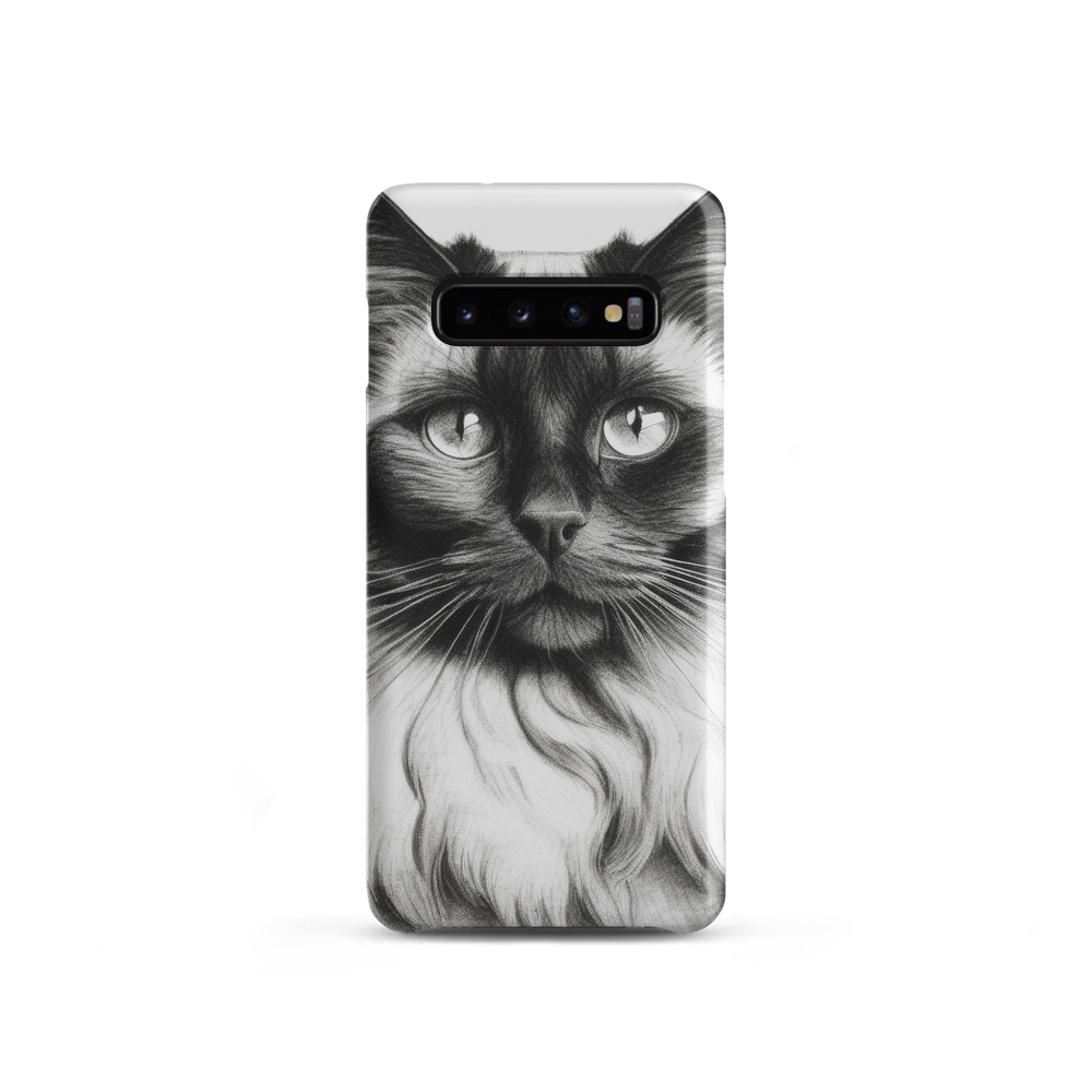 PugMug Custom Black Ragdoll Cat Samsung Case