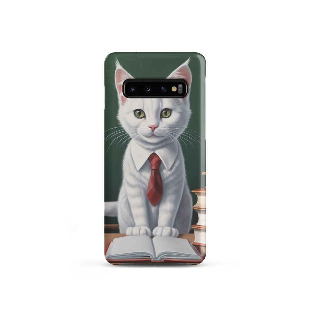 PugMug Custom White Companion Cat Samsung Case