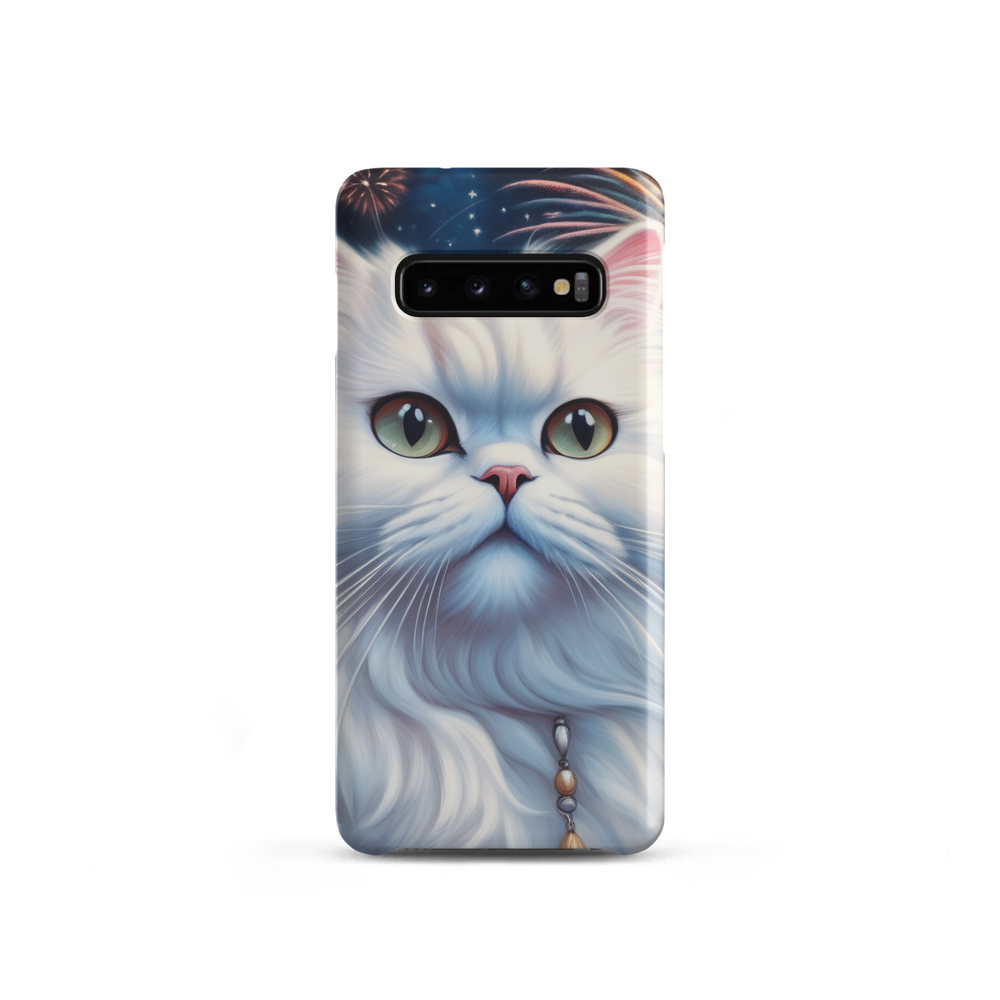 PugMug Custom White Persian Cat Samsung Case