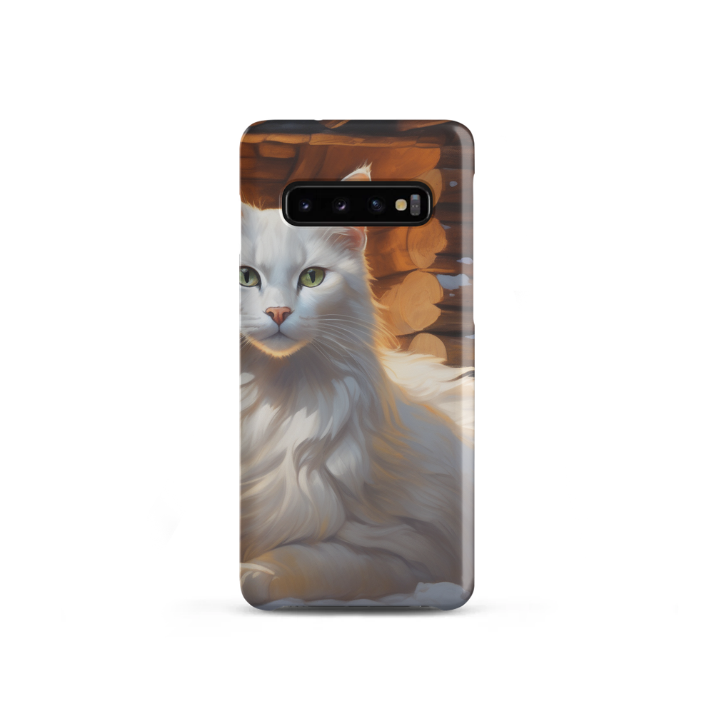 PugMug Custom White Companion Cat Samsung Case