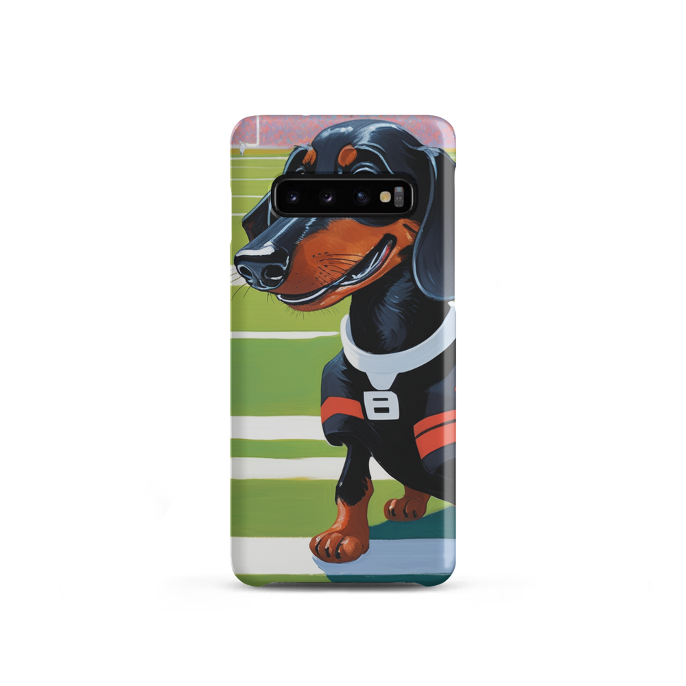 PugMug Custom Black Dachshund Samsung Case