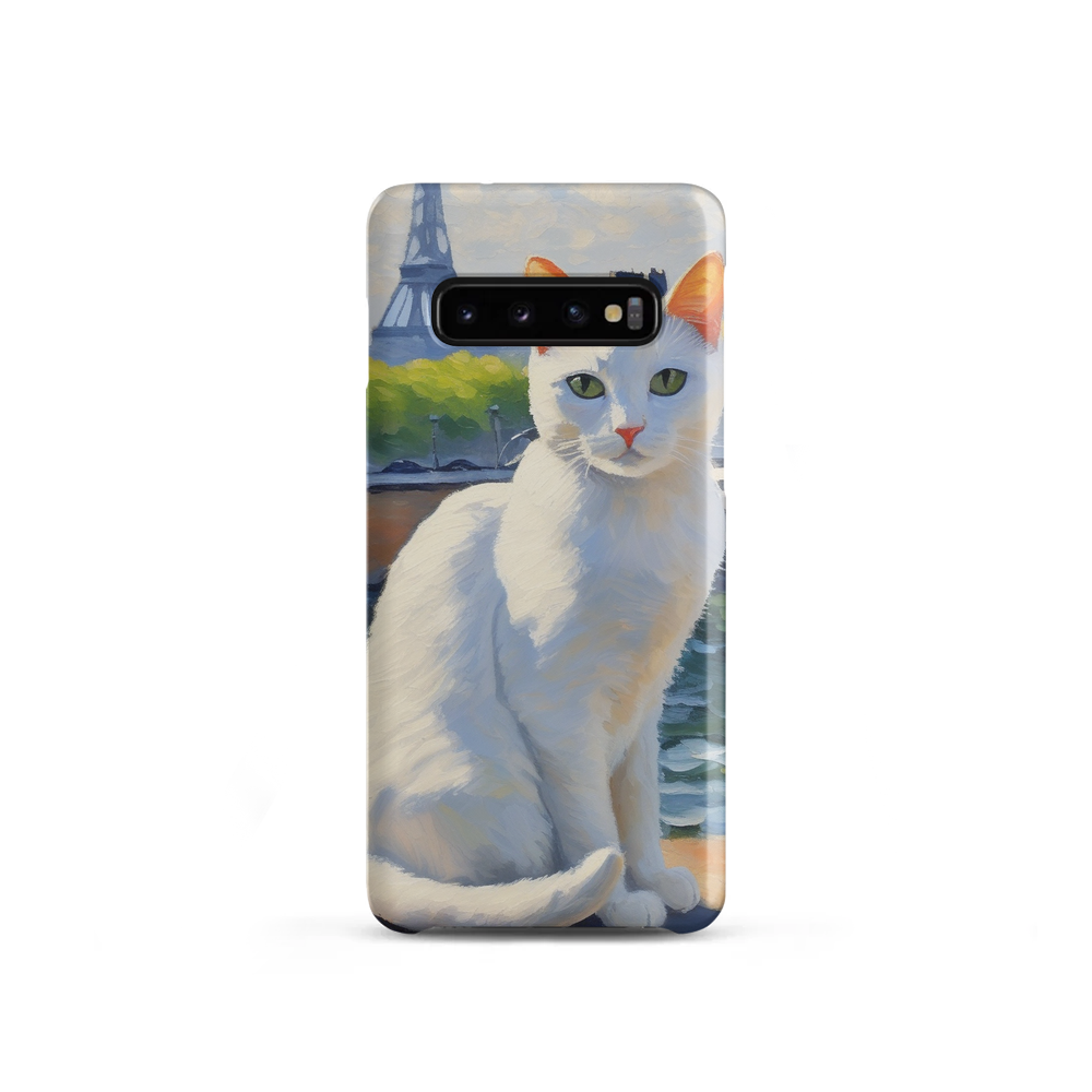 PugMug Custom White Companion Cat Samsung Case