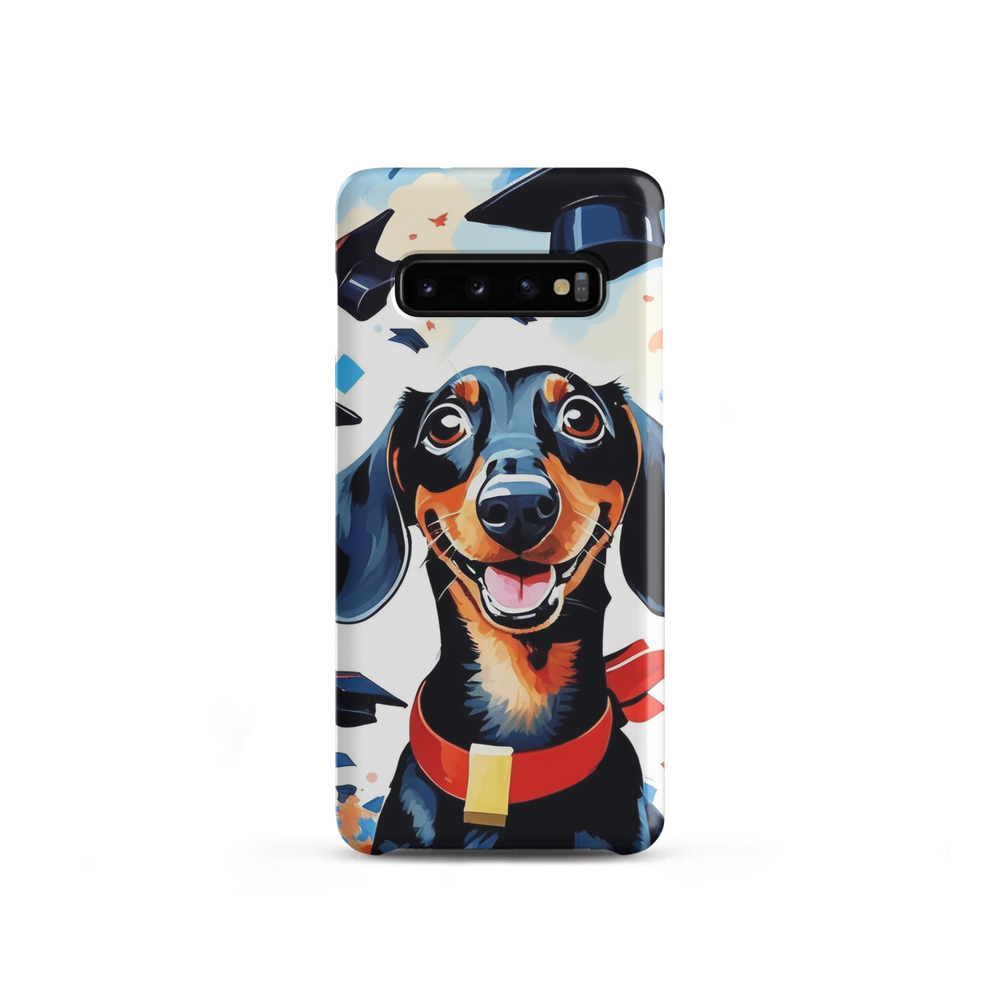 PugMug Custom Black Dachshund Samsung Case