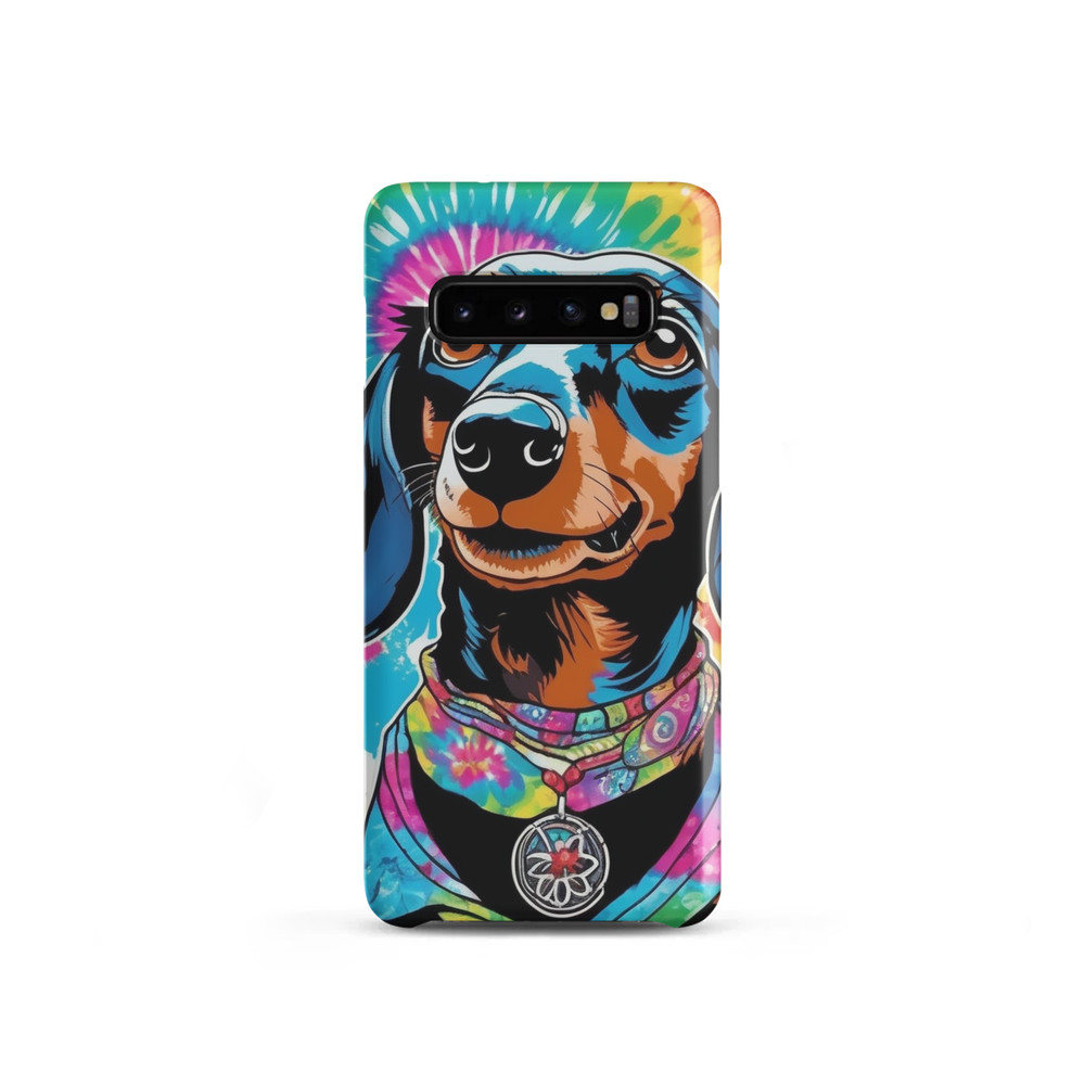 PugMug Custom Black Dachshund Samsung Case