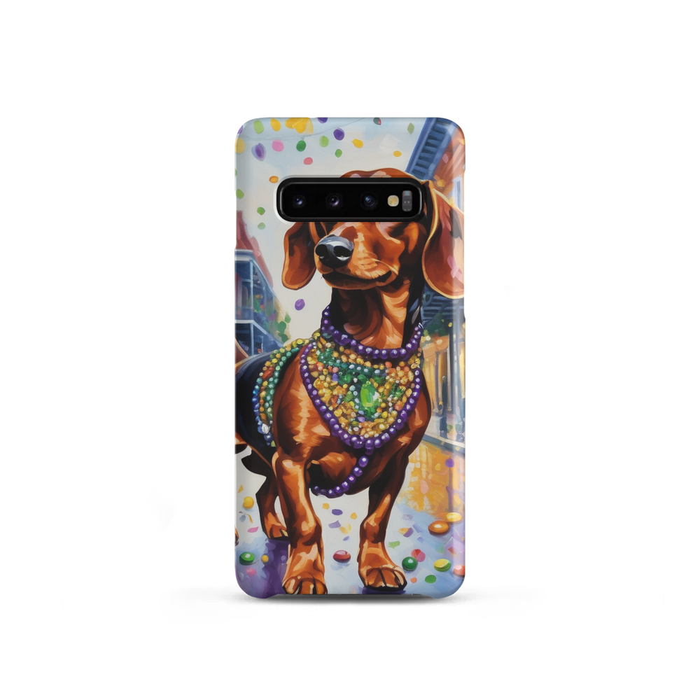 PugMug Custom Tan Dachshund Samsung Case