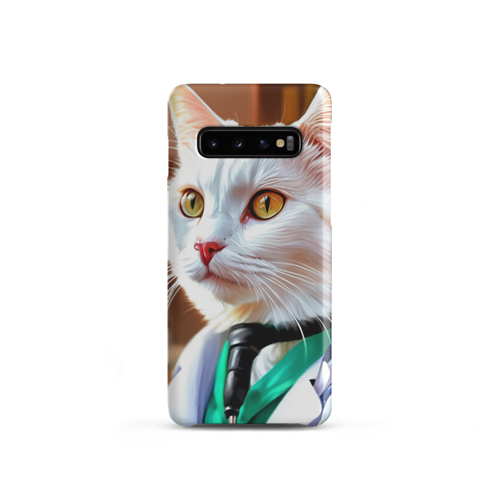 PugMug Custom White Companion Cat Samsung Case