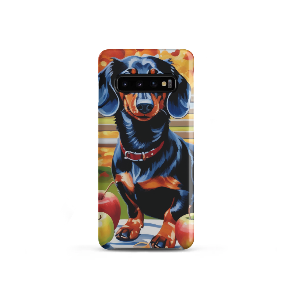 PugMug Custom Black Dachshund Samsung Case