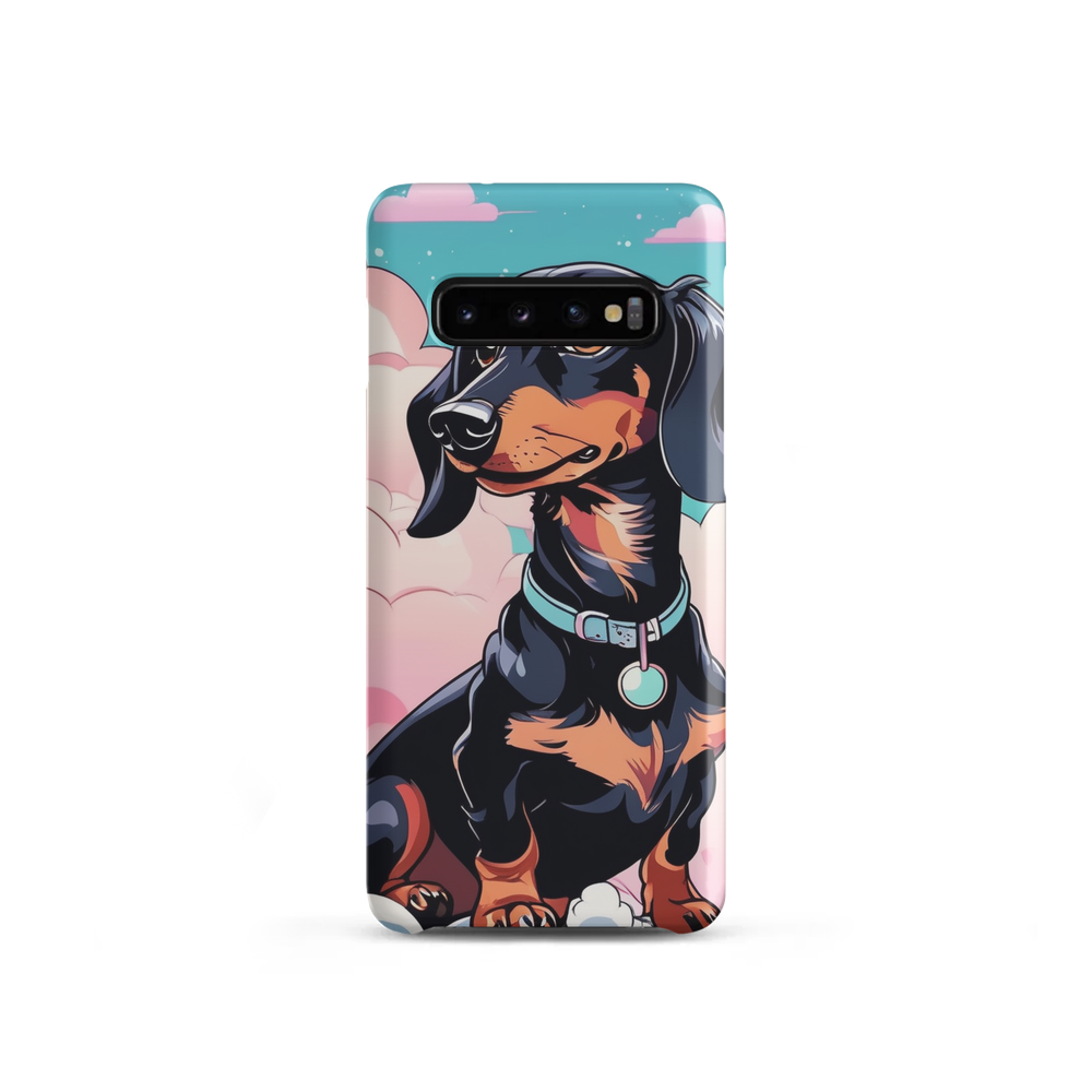 PugMug Custom Black Dachshund Samsung Case