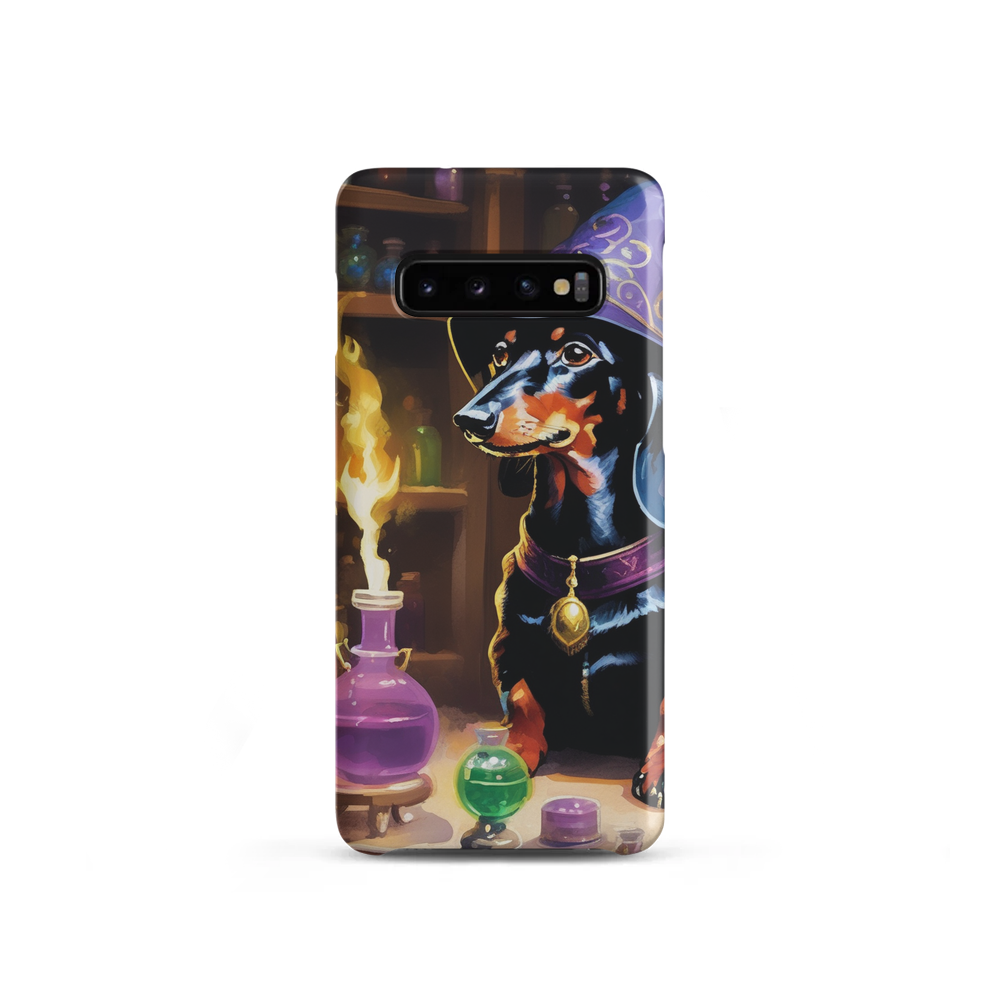 PugMug Custom Black Dachshund Samsung Case