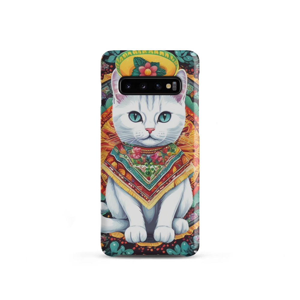 PugMug Custom White Companion Cat Samsung Case