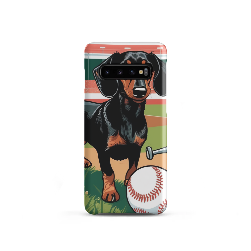 PugMug Custom Black Dachshund Samsung Case