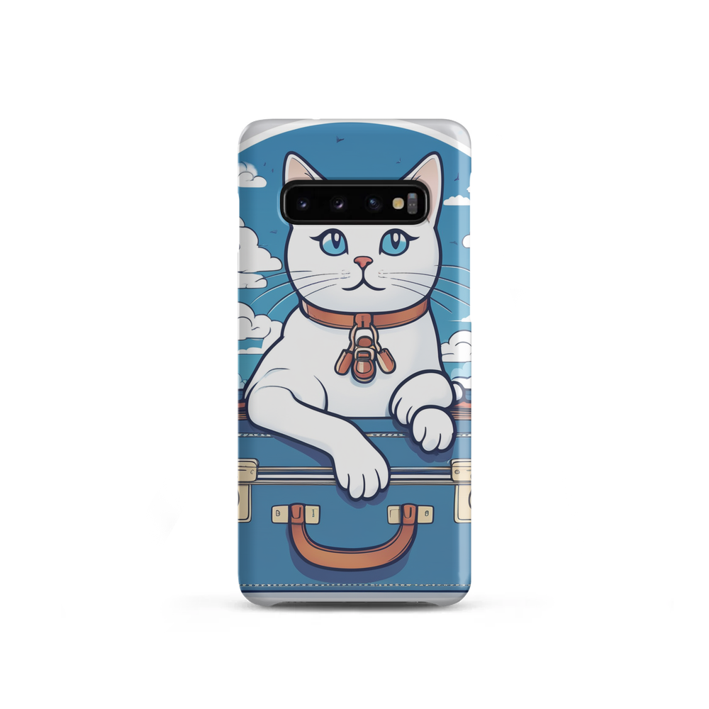 PugMug Custom White Companion Cat Samsung Case