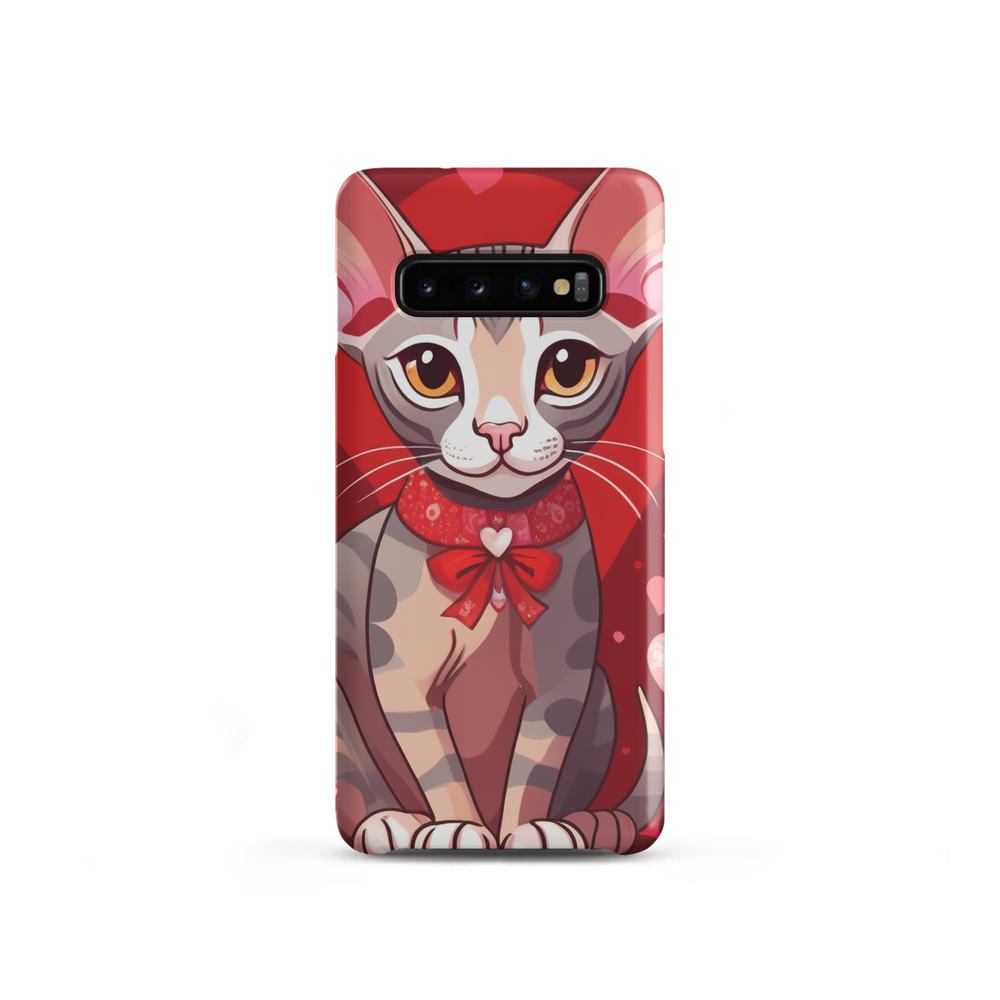 PugMug Custom Tabby Sphynx Cat Samsung Case