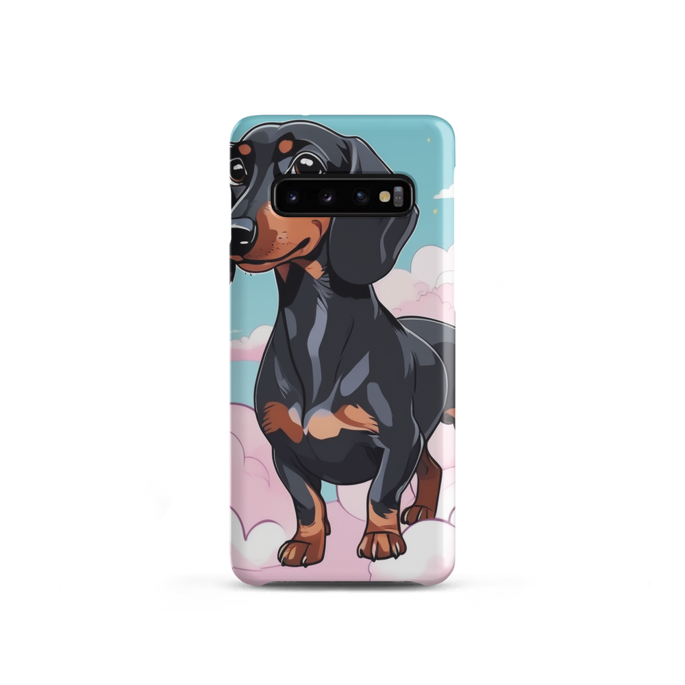 PugMug Custom Black Dachshund Samsung Case