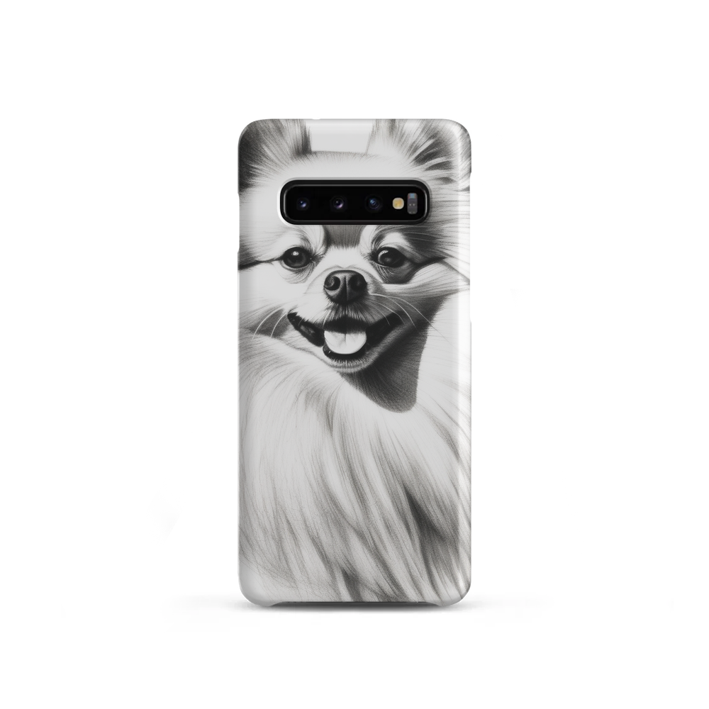PugMug Custom White Pomeranian Samsung Case