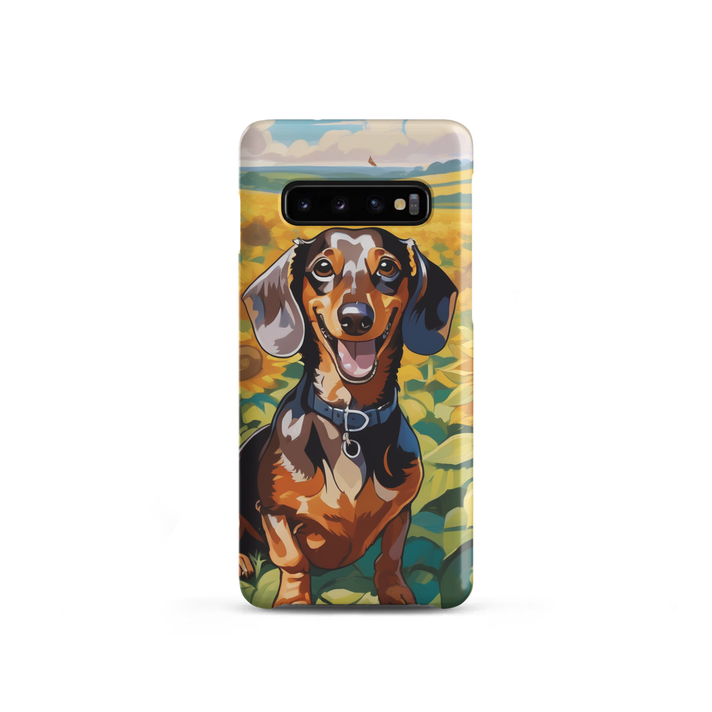 PugMug Custom Tan Dachshund Samsung Case