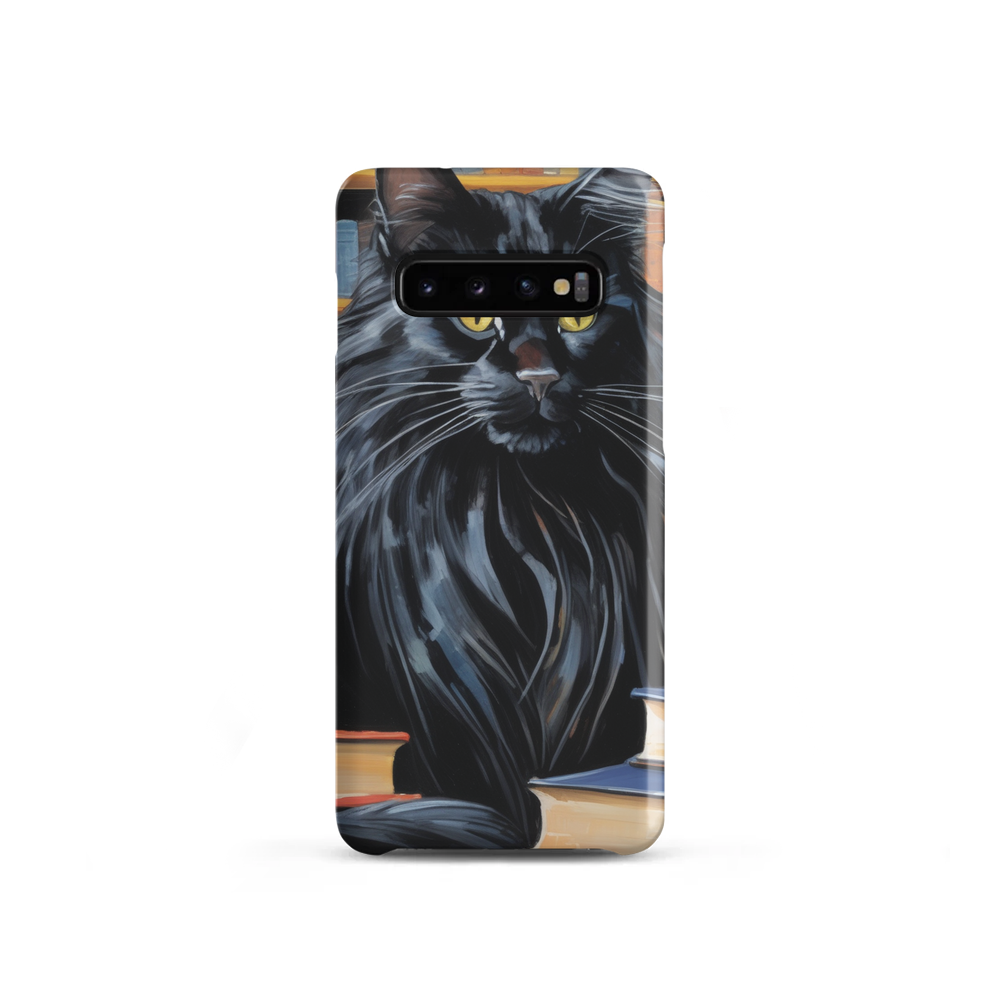 PugMug Custom Black Maine Coon Cat Samsung Case