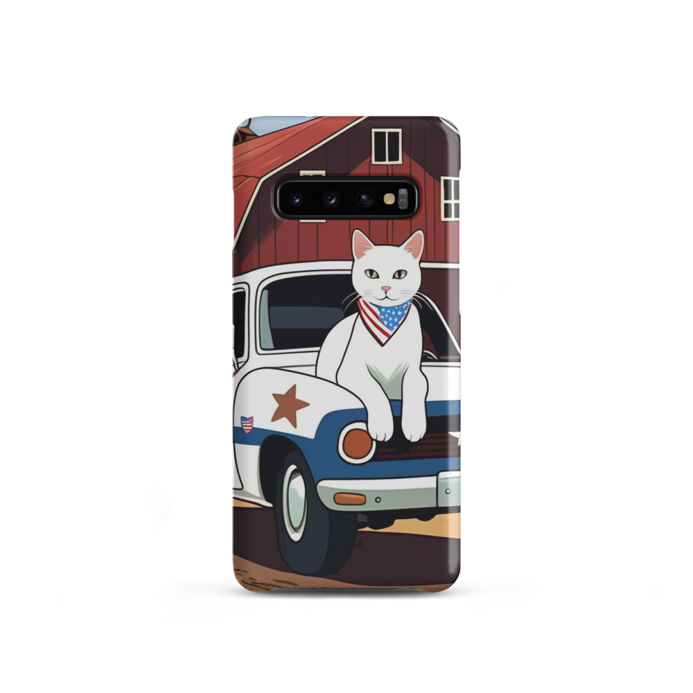 PugMug Custom White Companion Cat Samsung Case