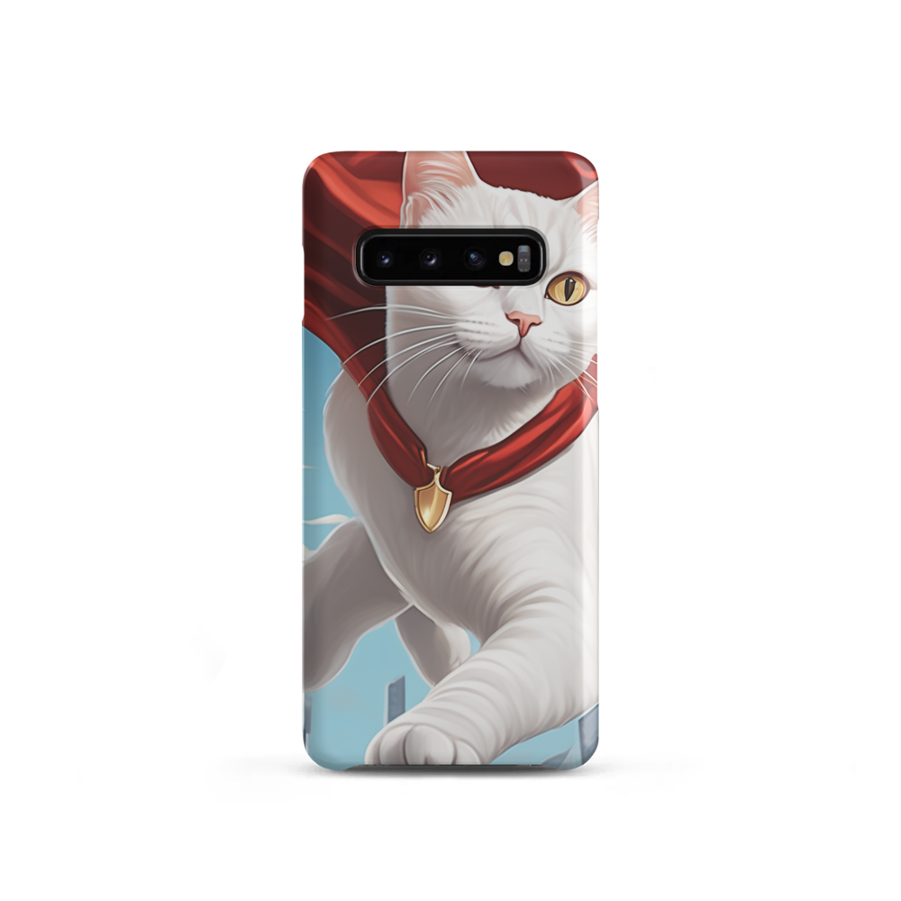 PugMug Custom White Companion Cat Samsung Case