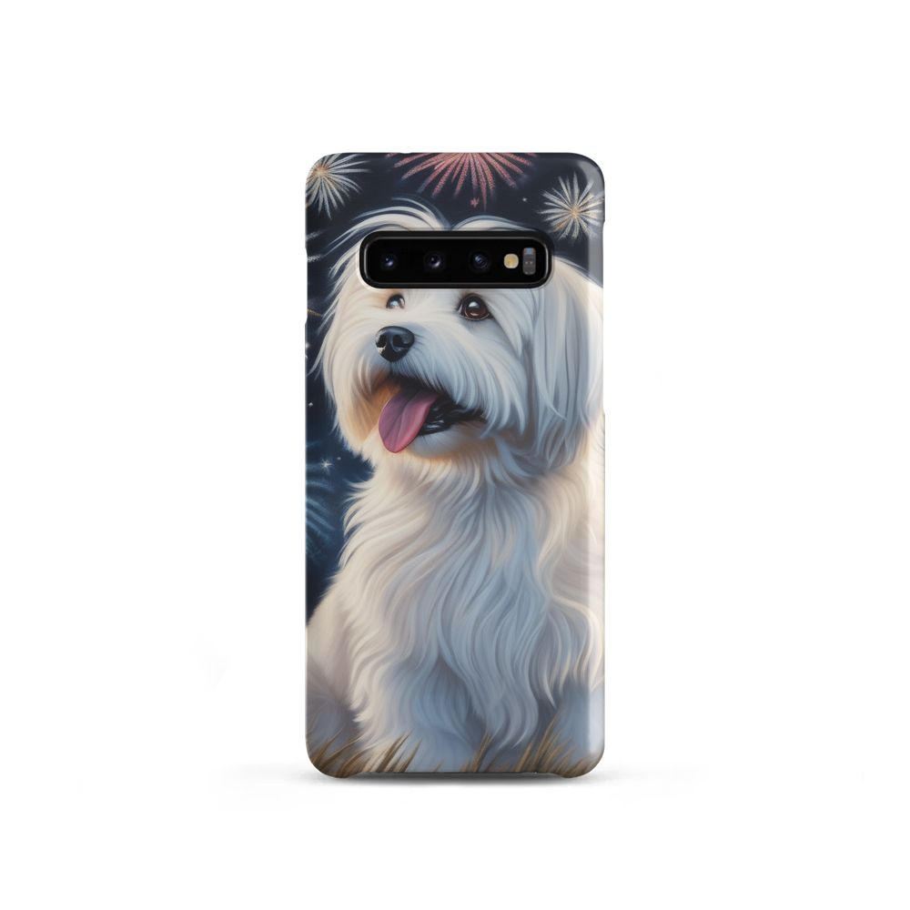 PugMug Custom White Havanese Dog Samsung Case