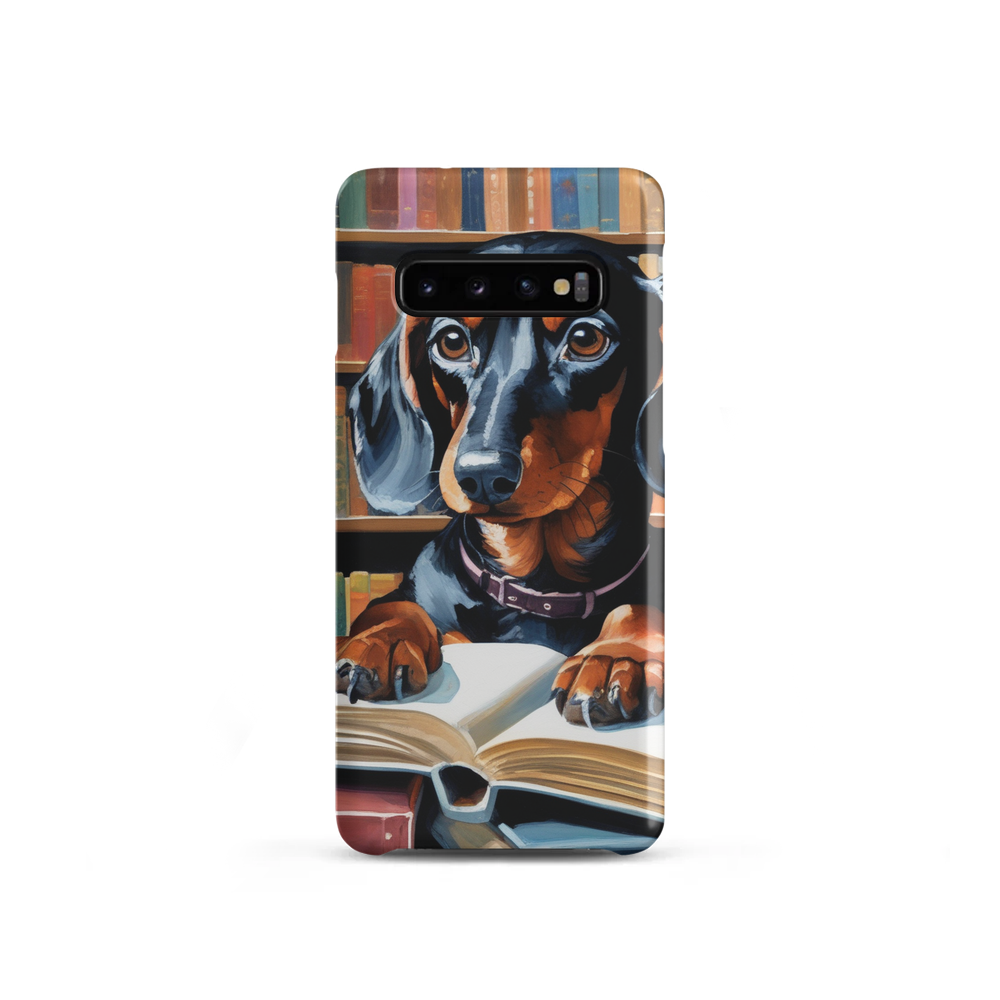 PugMug Custom Black Dachshund Samsung Case