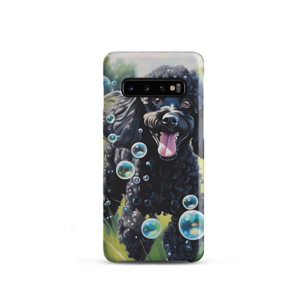 PugMug Custom Black Poodle Samsung Case
