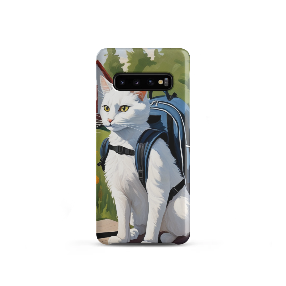 PugMug Custom White Companion Cat Samsung Case