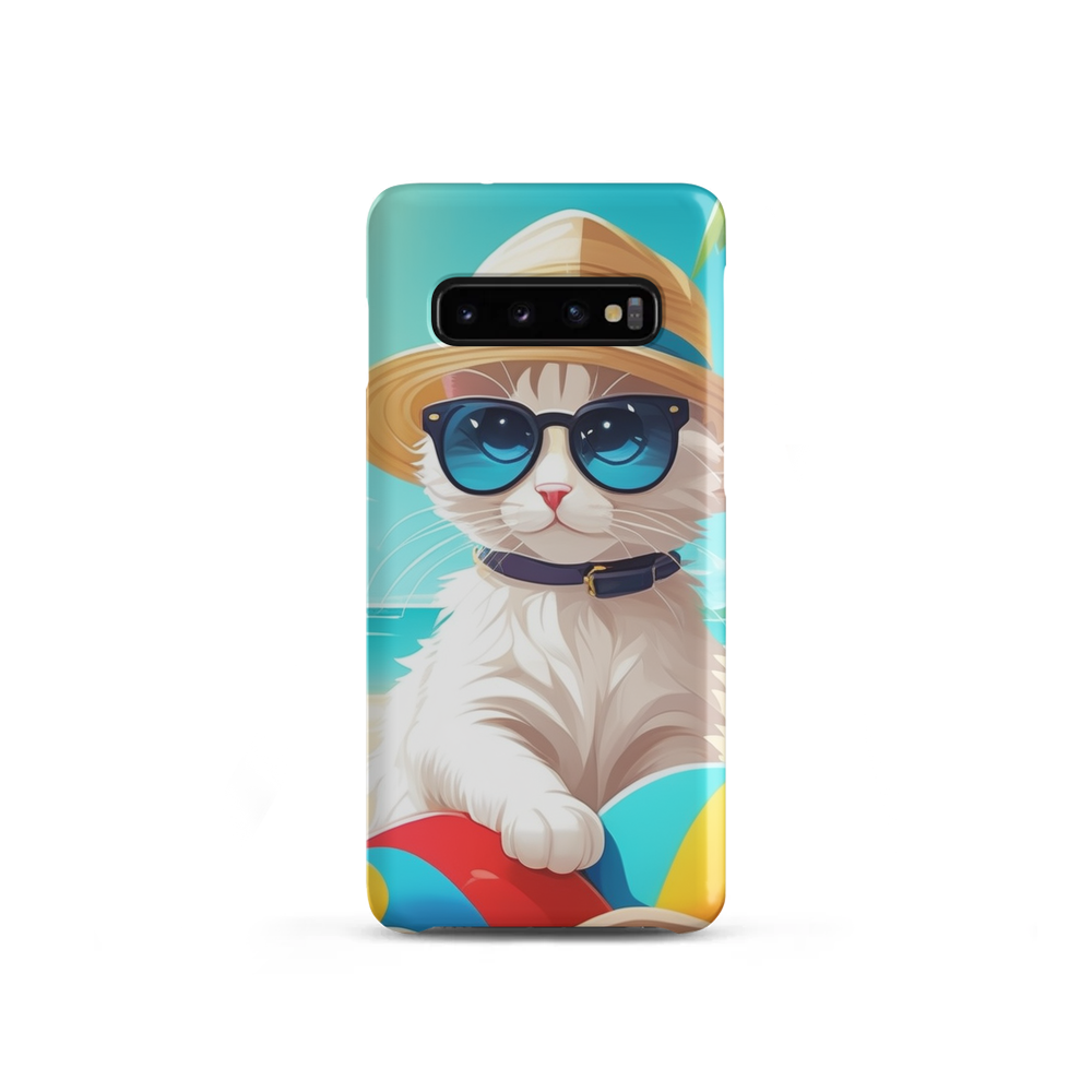 PugMug Custom White Companion Cat Samsung Case