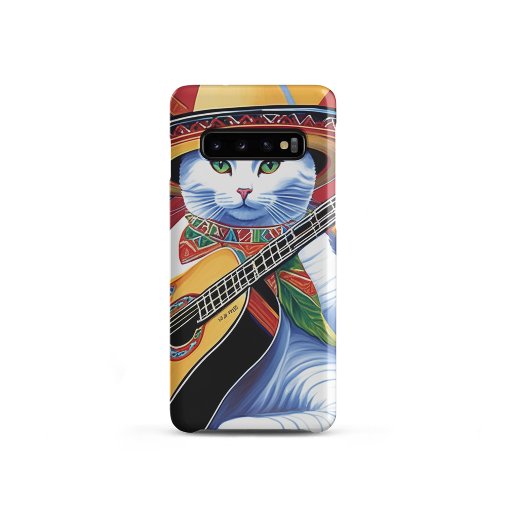 PugMug Custom White Companion Cat Samsung Case
