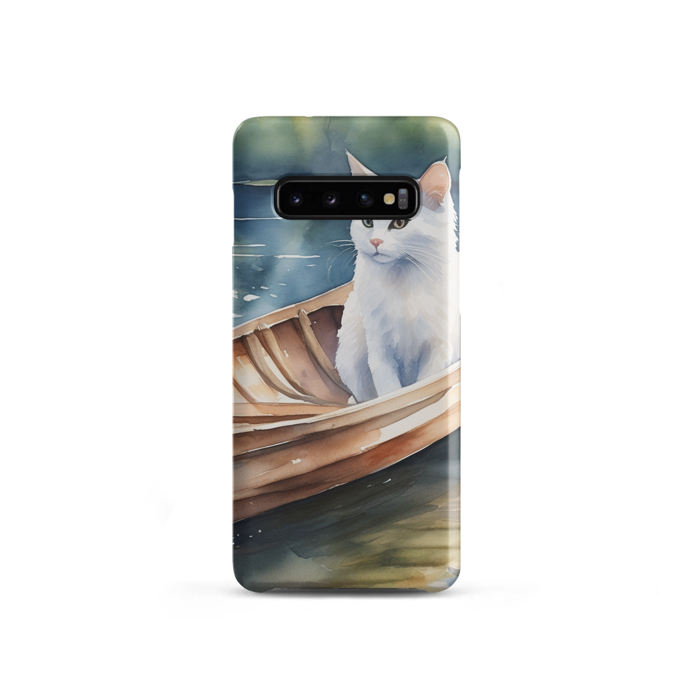 PugMug Custom White Companion Cat Samsung Case