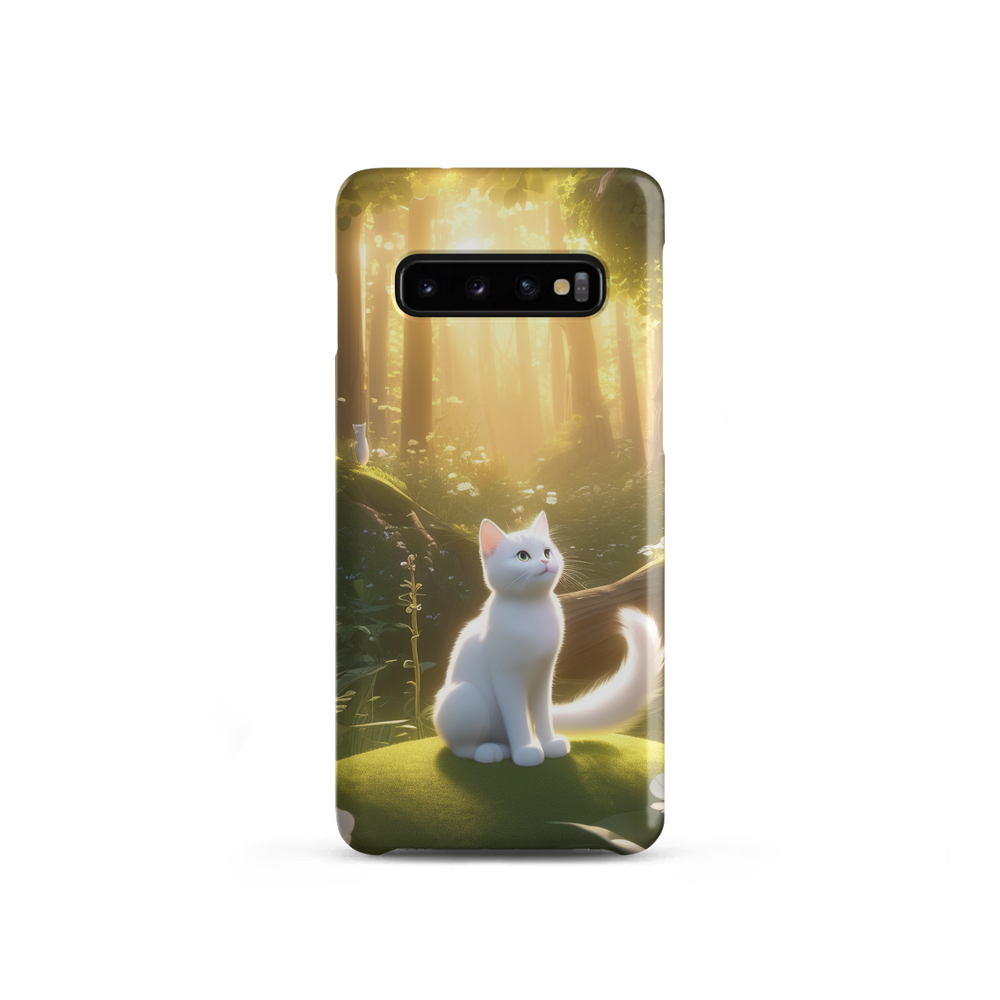 PugMug Custom White Companion Cat Samsung Case