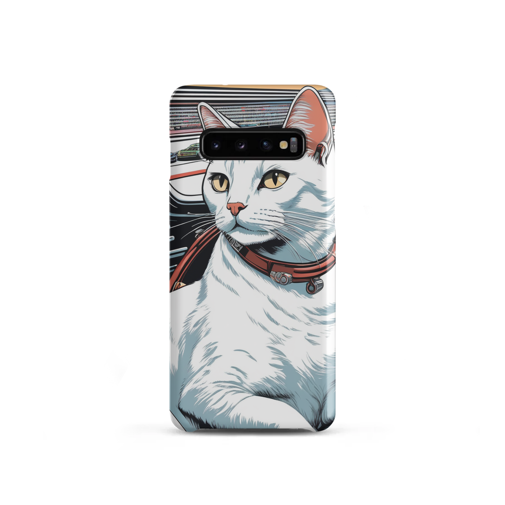 PugMug Custom White Companion Cat Samsung Case