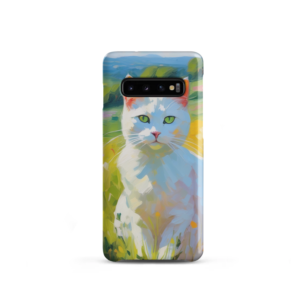 PugMug Custom White Companion Cat Samsung Case